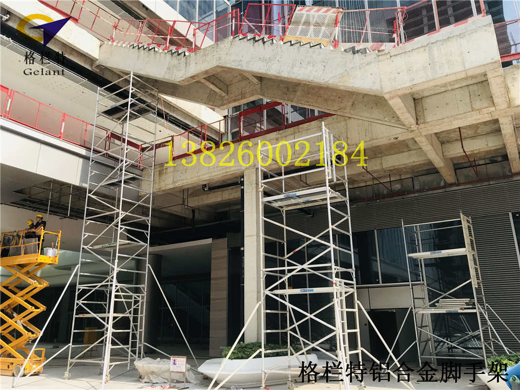 铝合金脚手架移动式出租多少钱